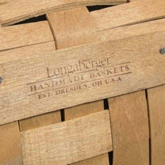 Longaberger 2005 Collectors Club Membership Basket Exclusive Liner Protector USA - Picture 8 of 9
